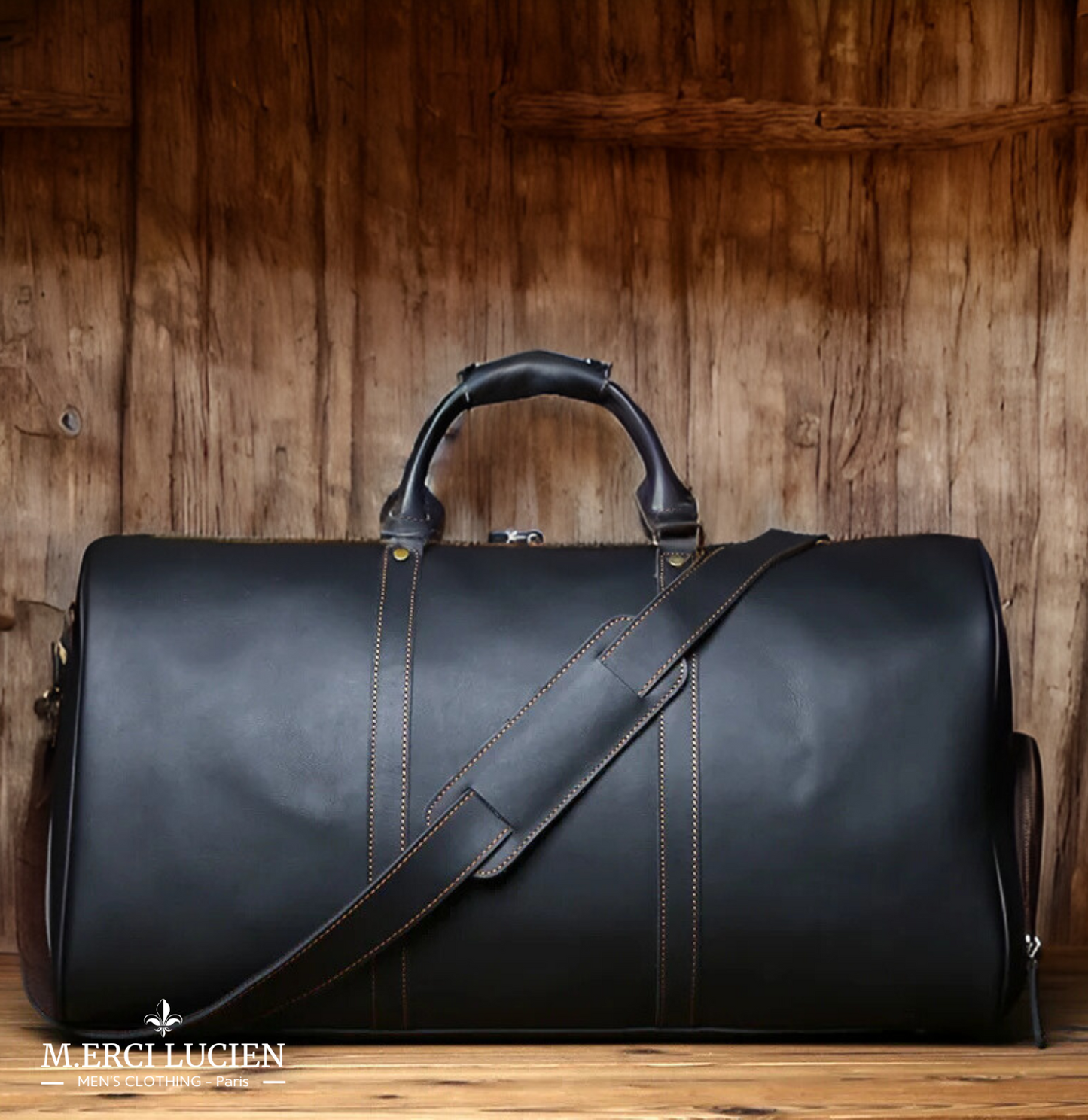 Sac de Voyage Vintage en Cuir