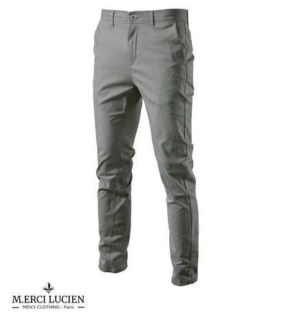 Men's cotton chino pants